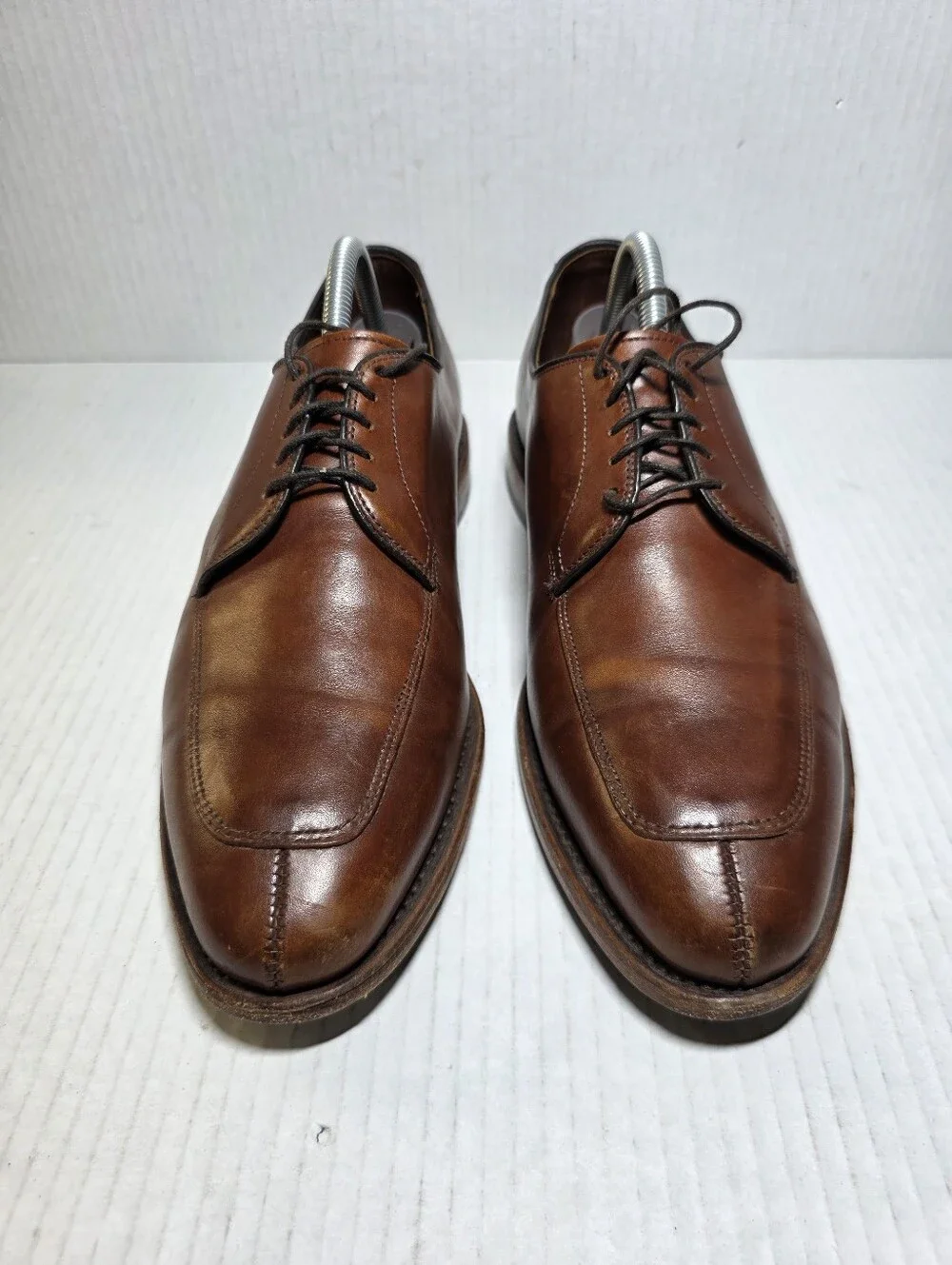 Allen Edmonds Delray Blucher Mens Dress Shoes Split Toe Size 9DDark Chili